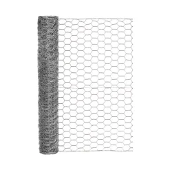 Garden Craft 24 in. H X 25 ft. L Galvanized Steel Fencing 1 in. X 1 in. in.