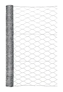 Garden Craft 36 in. H X 50 ft. L Galvanized Steel Fencing 2 in.