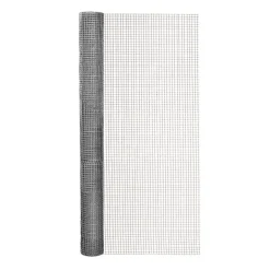 Garden Craft 24 in. H X 25 ft. L Galvanized Steel Hardware Cloth 1/2 in.