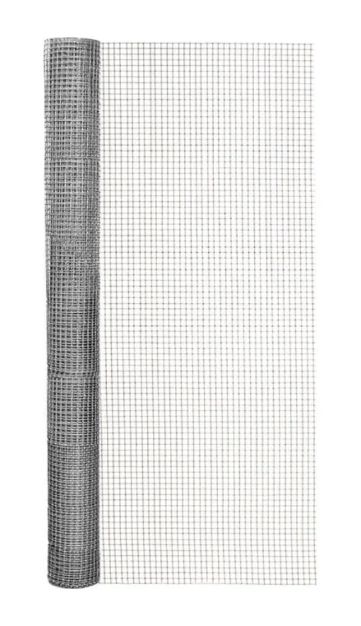 Garden Craft 24 in. H X 25 ft. L Galvanized Steel Hardware Cloth 1/2 in.