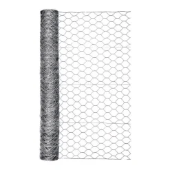 Garden Craft 48 in. H X 50 ft. L Galvanized Steel Fencing 2 in.