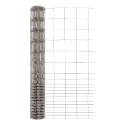 Garden Craft 40 in. H X 50 ft. L Galvanized Steel Welded Wire Fence