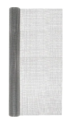 Garden Craft 48 in. H X 25 ft. L Galvanized Steel Hardware Cloth 1/2 in.