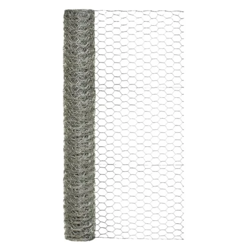 Garden Craft 36 in. H X 25 ft. L Galvanized Steel Fencing 1 in. X 1 in. in.