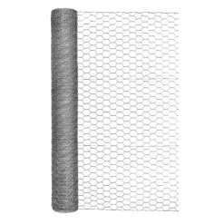 Garden Craft 36 in. H X 50 ft. L Galvanized Steel Poultry Netting 1 in.