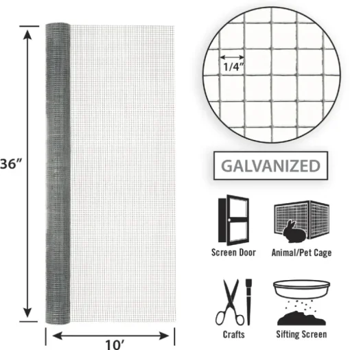 Garden Craft 48 in. H X 50 ft. L Plastic Safety Fencing Orange