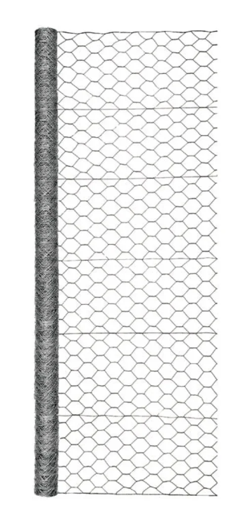 Garden Zone 72 in. H x 50 ft. L 20 Ga. Silver Poultry Netting