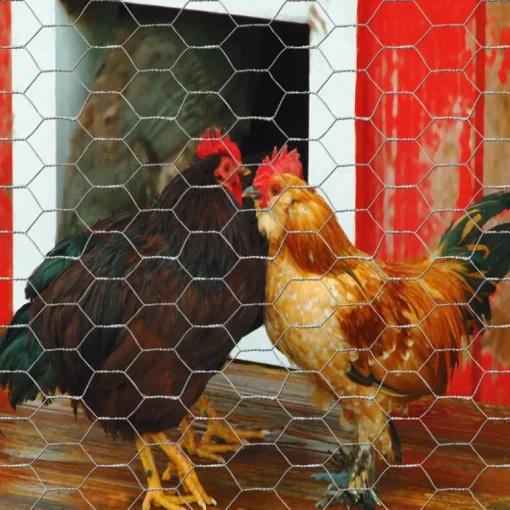 Garden Zone 18 in. H x 150 ft. L 20 Ga. Silver Poultry Netting