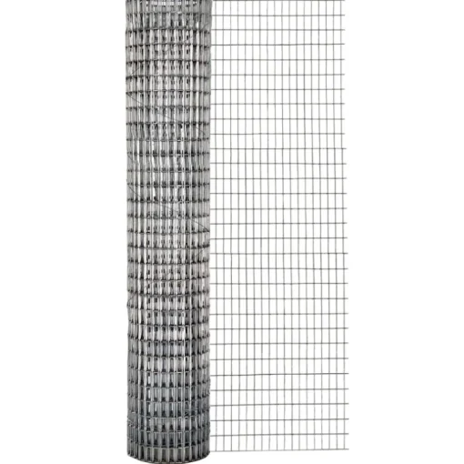Garden Zone Gray/Silver Steel 16 ga. Welded Wire Fence 10 L ft. x 36 H in. x 30 W in.