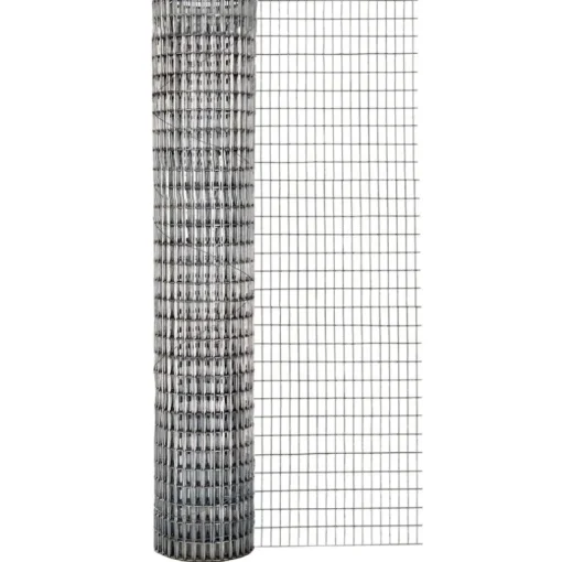 Garden Zone Gray/Silver Steel 16 ga. Welded Wire Fence 10 L ft. x 36 H in. x 30 W in.