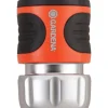 Gardena 5/8 & 1/2 in. Metal Threaded Female Hose Connector