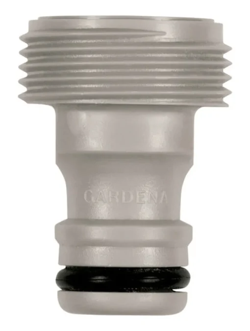 Gardena 5/8 & 1/2 in. Nylon/ABS Threaded Male Hose Accessory Connector