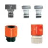 Gardena 1/2 & 5/8 in. Nylon/ABS Threaded Female/Male Quick Connector Hose Set