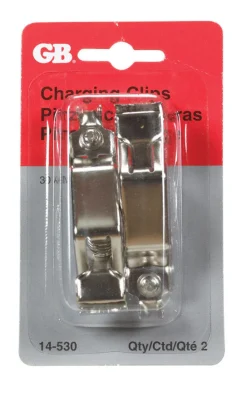 Gardner Bender 30 amps Battery Charging Clips 2 pk