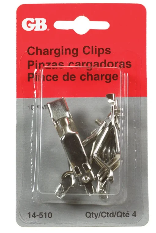 Gardner Bender 10 amps Battery Charging Clips 4 pk