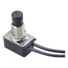 Gardner Bender 10 amps Push Button Switch Black 1 pk