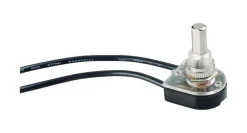 Gardner Bender 10 amps Single Pole Push Button Switch Silver 1 pk