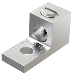 Gardner Bender 14-1/0 AWG Electrical Lug Silver 2 pk