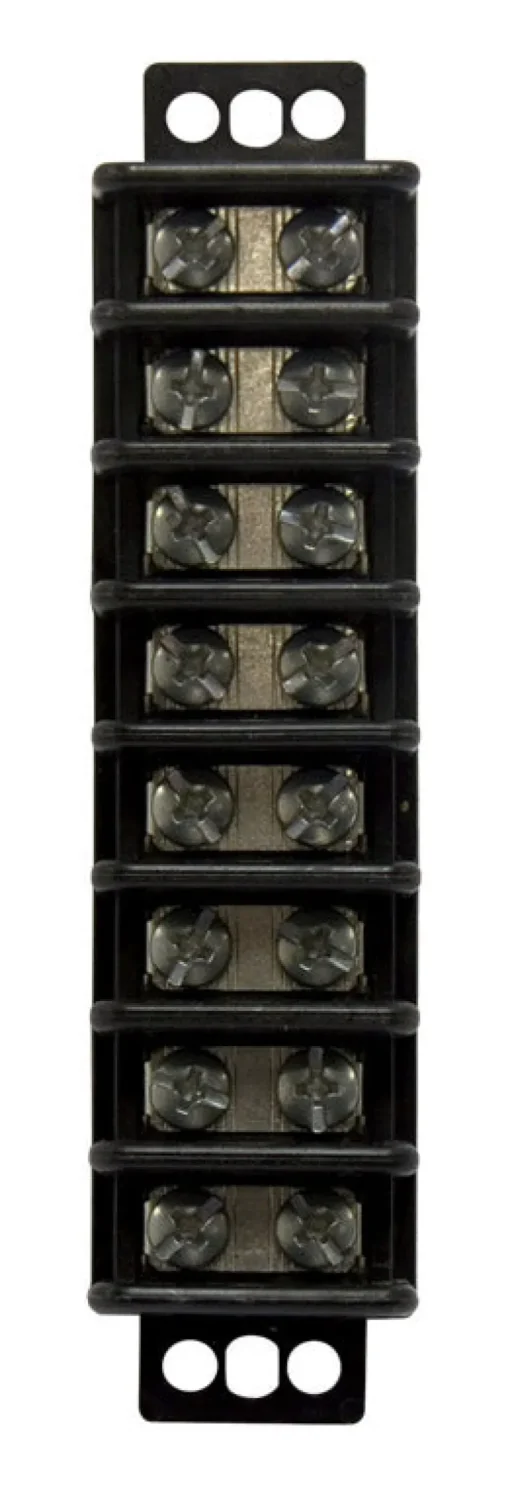 Gardner Bender 22-10 Ga. Insulated Wire Terminal Block Black 1 pk