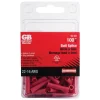 Gardner Bender 22-16 Ga. Insulated Wire Butt Splice Red 100 pk