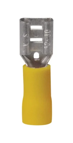 Gardner Bender 12-10 Ga. Insulated Wire Female Disconnect Yellow 16 pk