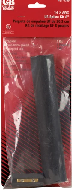 Gardner Bender 14-8 Ga. Insulated Wire Splice Kit Black 1 pk