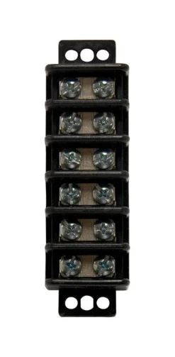 Gardner Bender 22-10 Ga. Insulated Wire Terminal Block Black 1 pk