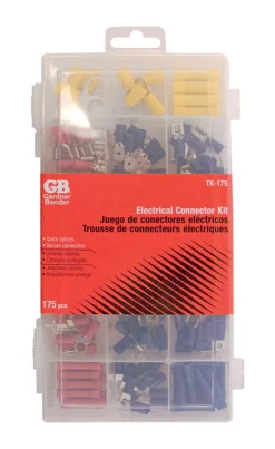 Gardner Bender 22-10 Ga. Insulated Wire Terminal and Connector Kit Multicolored 175 pk