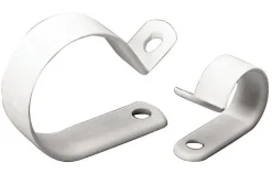 Gardner Bender 3/8 in. D Plastic Cable Clamp 15 pk