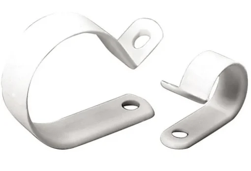 Gardner Bender 1/2 in. D Plastic Cable Clamp 12 pk