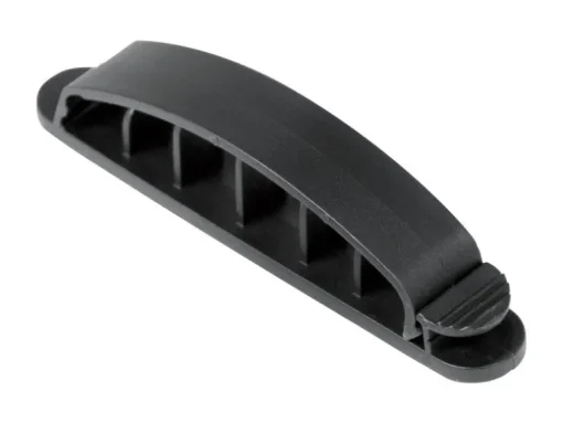 Gardner Bender 3.88 in. L Black Plastic Cable Management Clip