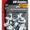 Gardner Bender 1/2 in. W Plastic Insulated Cable Staple 15 pk