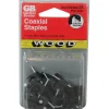 Gardner Bender 1/4 in. W Plastic Insulated Coaxial Staple 1 pk