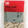 Gardner Bender Hex-Lok 22-8 Ga. Copper Wire Connector Tan 25 pk