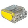 Gardner Bender PushGard 22-12 Ga. Copper Wire Wire Connector Yellow 10 pk