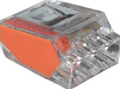 Gardner Bender PushGard No. 22-12 AWG Copper Wire Wire Connector Orange 10 pk