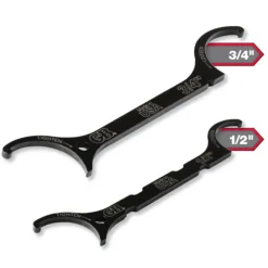 Gardner Bender SAE Locknut Wrench Set 2.2 in. L 2 pc