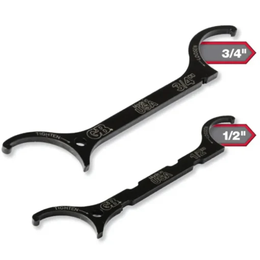 Gardner Bender SAE Locknut Wrench Set 2.2 in. L 2 pc