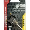 Gardner Bender Single Pole Toggle O-Ring Switch Silver 1 pk