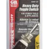 Gardner Bender Toggle Toggle Tab Switch Silver 1 pk