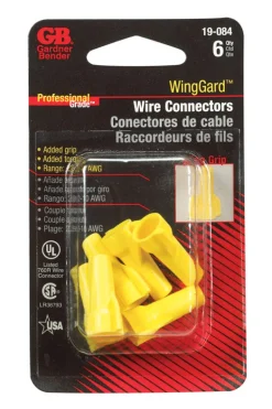 Gardner Bender WingGard 22-10 Ga. Copper Wire Wire Connector Yellow 6 pk