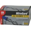 Gardner Bender WireGard 22-14 AWG Copper Wire Wire Connector Blue 100 pk