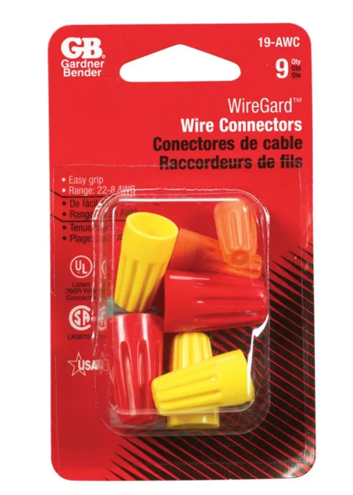 Gardner Bender WireGard Wire Connector Multicolored 9 pk