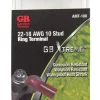 Gardner Bender Xtreme 22-18 Ga. Insulated Wire Ring Terminal Red 3 pk