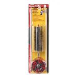 Gardus LintEater Jr. 3 ft. L X 0 in. D White Plastic Vent Cleaning Kit