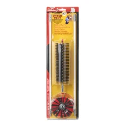 Gardus LintEater Jr. 3 ft. L X 0 in. D White Plastic Vent Cleaning Kit