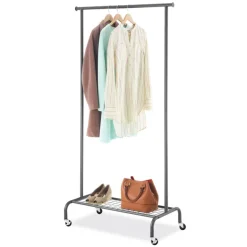 GARMENT RACK METAL GRAY