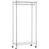 GARMENT RACK SLV 73"H