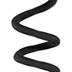 GAS CONNCTR BLK 3/8"X18"