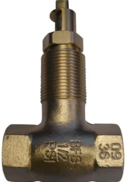 Gas Fireplace Valve For 1/2-In. Gas Lines, 3/4-In. Throat